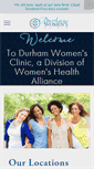 Mobile Screenshot of durhamwomensclinic.com